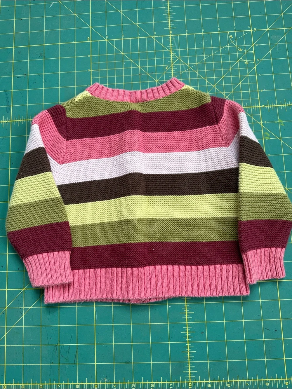 Gymboree multi colored Striped Baby Sweater